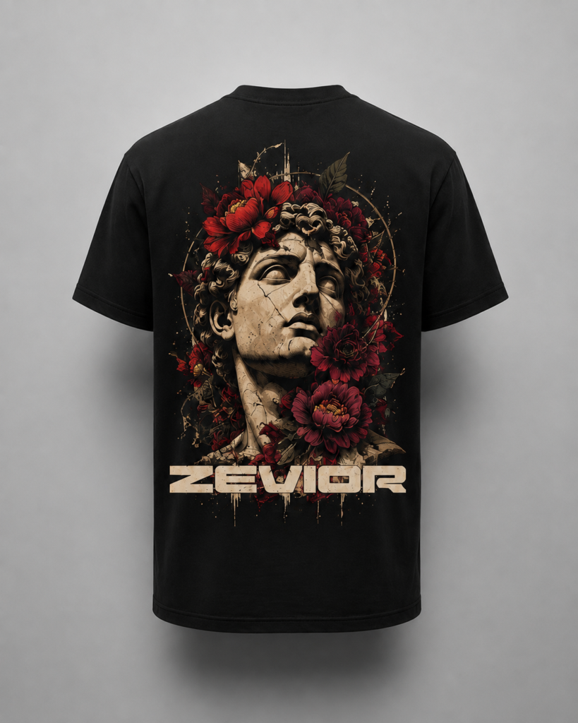 Zevior Ivory Eternal Rose Tee